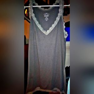 Womens gray tank top